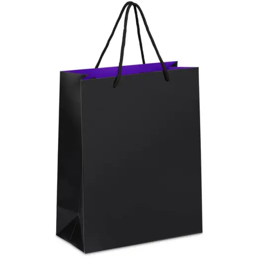 Purple Altitude Finery Midi Paper Gift Bag